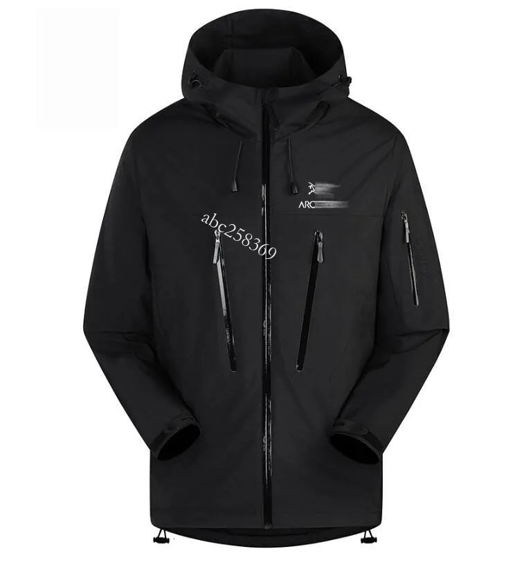 Arcteryxlis Jacket Mens Designer Jacket Windbreaker Arcteryxslys Ski Couple Lightweight Hiking Climb Jacket Zip Up Waterproof Artery Jacket Goretex Windbreaker