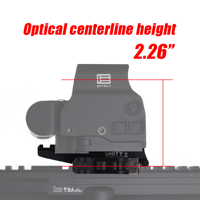 New Tactical FAST Optics Riser for EXPS FST-ORF 2.26" USA STOCK