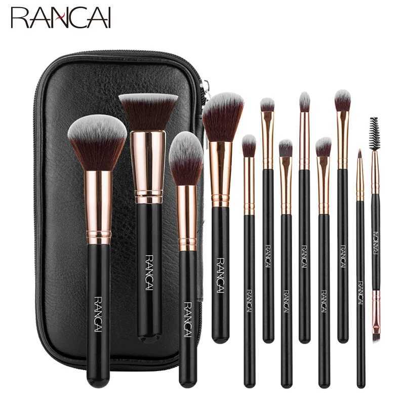 12pcs Makeup brushes set Professional High Quality Synthetic Hair Foundation Powder Contour Eyeshadow Make up Brush Z260408
