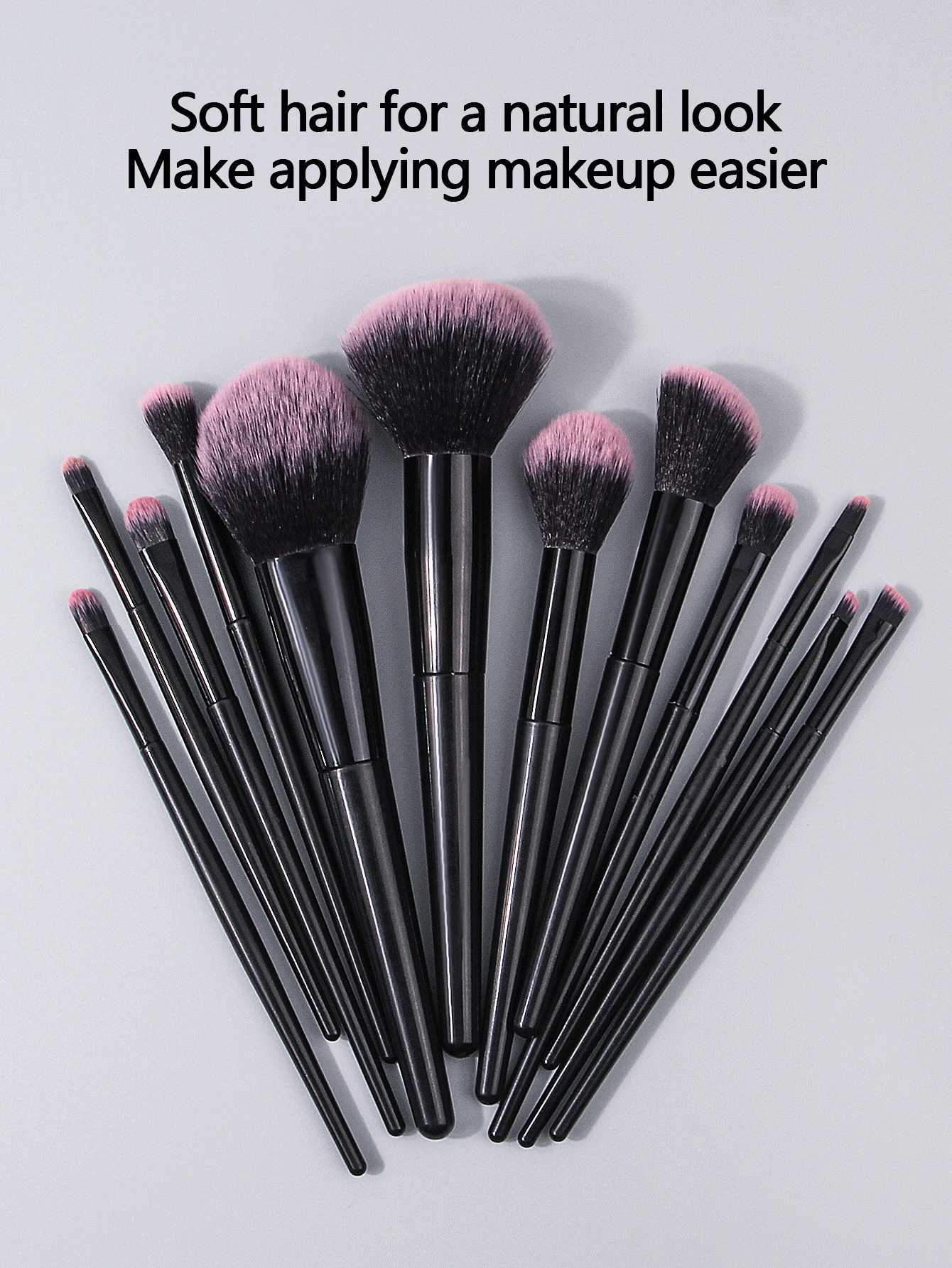 12/13/17pcs Makeup brushes set Professional High Quality Synthetic Hair Foundation Powder Contour Eyeshadow Makeup Brush Z260408