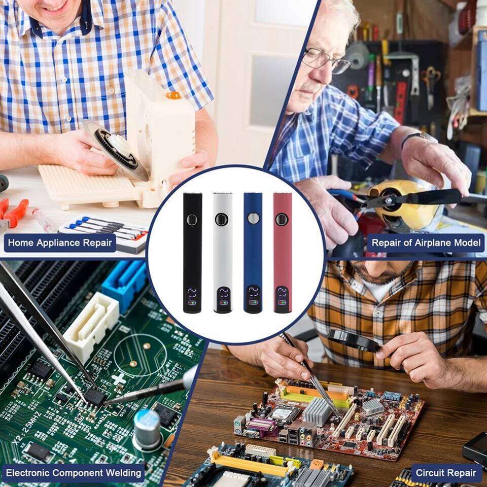 5/10pcs 510 Mini Soldering Iron 3 Gear Adjustable Voltage 400mah Battery Cart Pen with USB Charger Welding Tool Kit