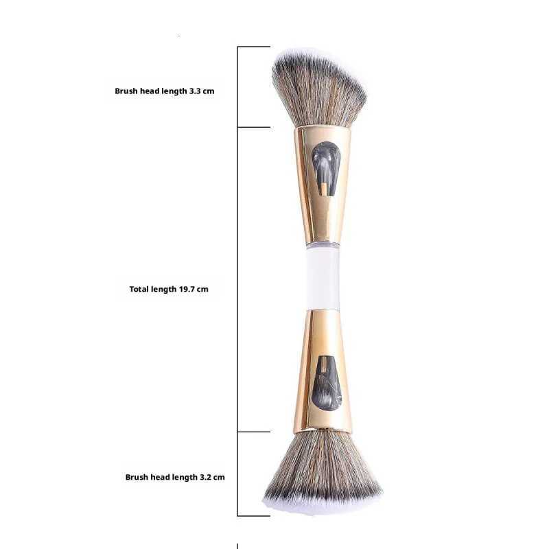Dual-head four-in-one makeup brush multifunctional foundation brush blush brush detachable beauty tool Z260408