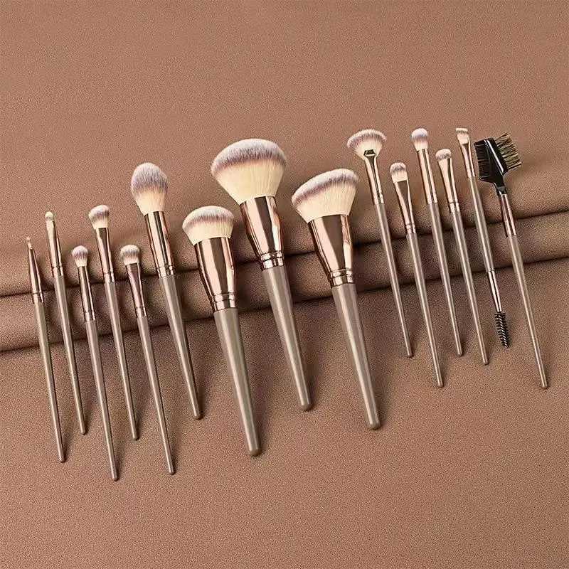 7/15PCS Makeup Brushes Face Eyes Make Up Brush Eyelash Eyeshadow Eyebrow Eyeliner Foundation Powder Blush Highlight Lips Brush Z260408