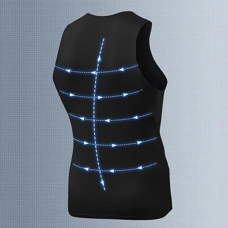 Running Vest Mens Summer Gym Clothing Sports Leisure Milk Silk Tight Sleeveless Shirt Elastic Breathable Slim Fitness Tank Tops 260408