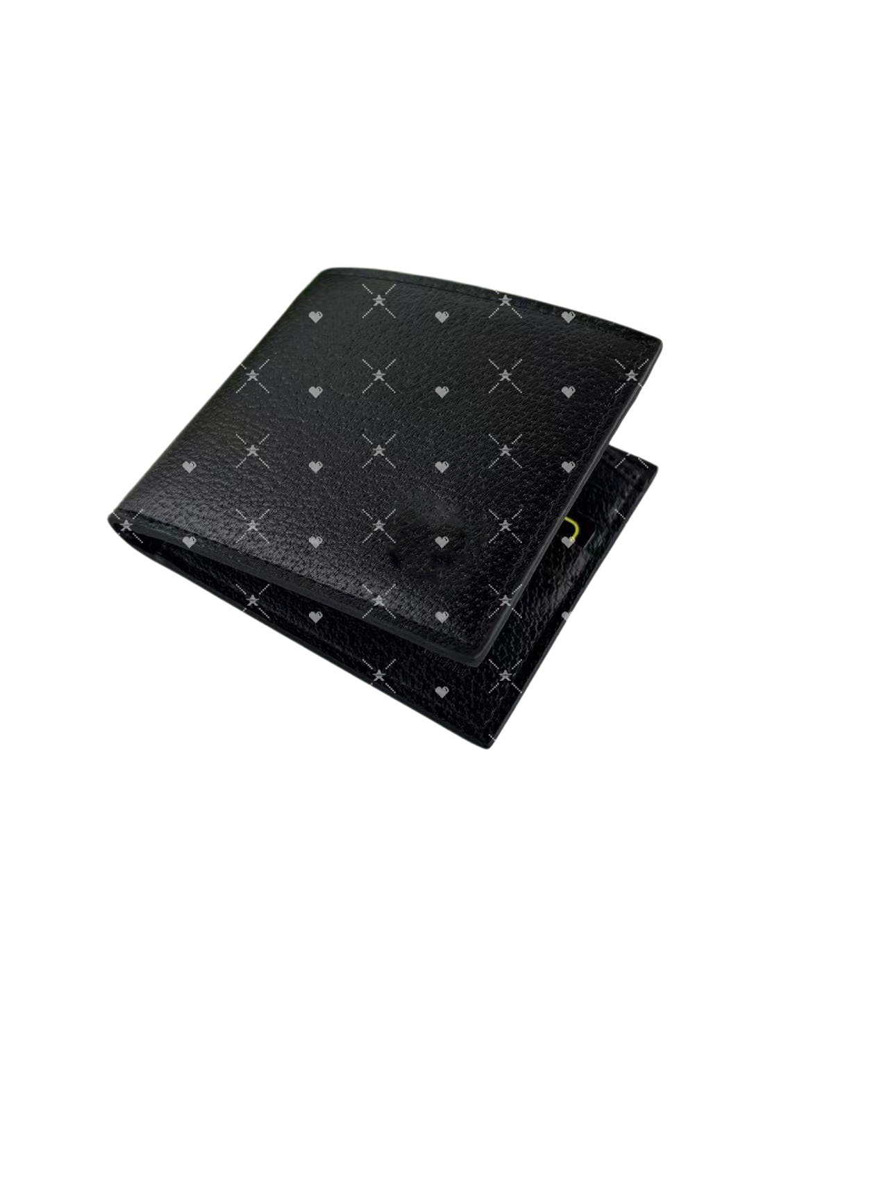 Stylish Male Pocketbook Constructed With Genuine Eye-Catching Embossed Animal Skin & Ornamental Hardware