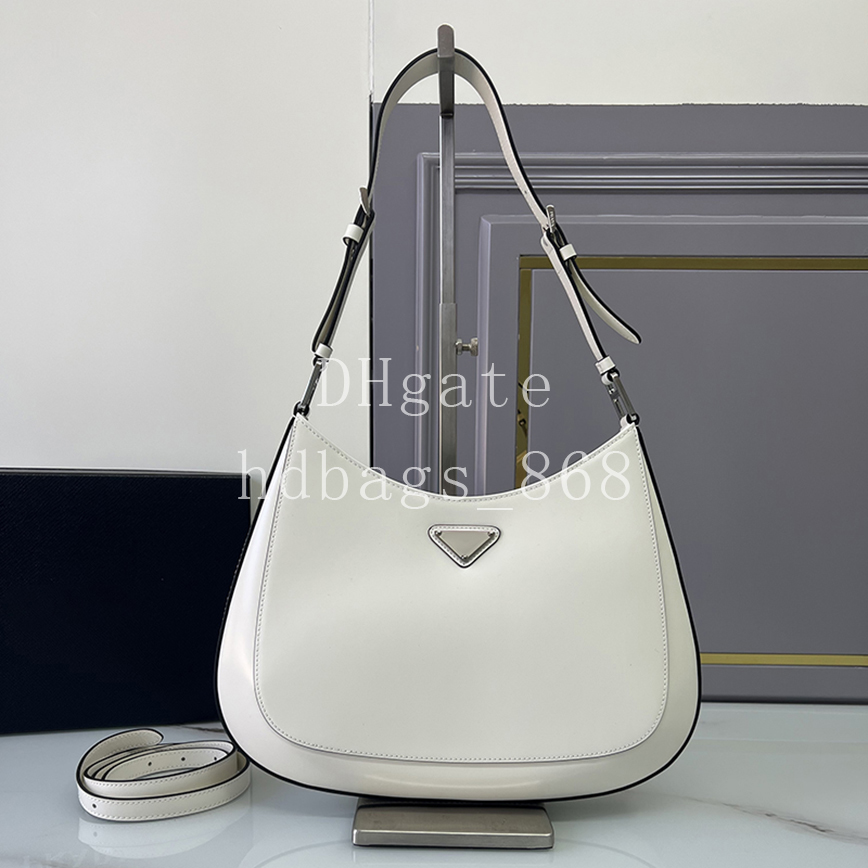 Master quality Large Designer Calfskin Shoulder bag Crossbody bags Handbag Luxury Underarm bag 30cm With Box PR1BC156