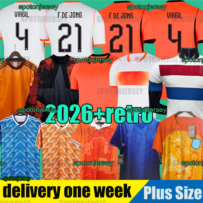 nederlands elftal shirt 2026 Netherlands world cup Jersey Retro Soccer Jersey Dutch jersey 1998 maillot de football Holland football shirts tops Kids
