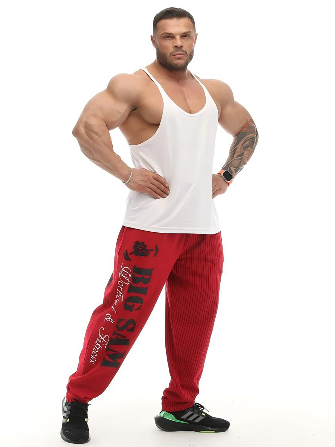 Men's Breathable Gym Tank Top Quick Dry Lightweight Sports Vest for Fitness Running Workout