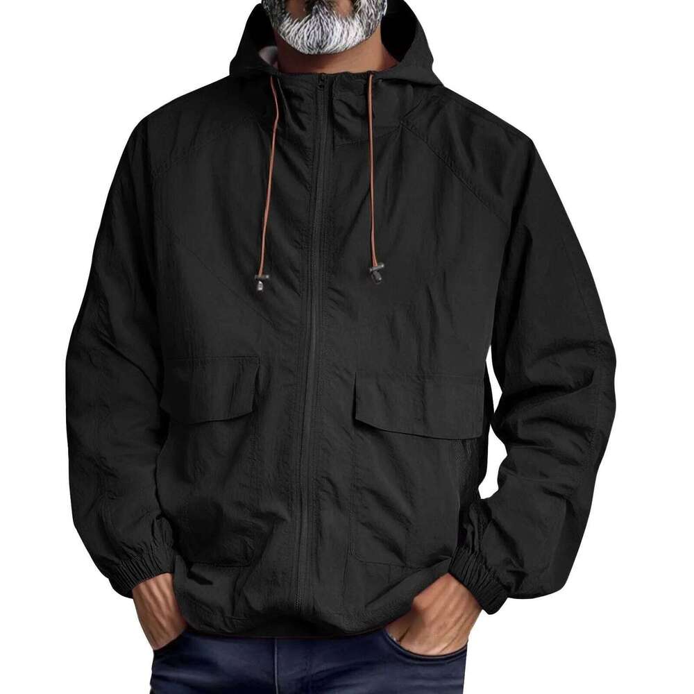 Upf 50+ Unisex Light Breathable Lightweight Jacket Outdoor Waterproof Coat Sun Uv Quick Dry Protectionacket Hooded Soft Jackets 26H0408