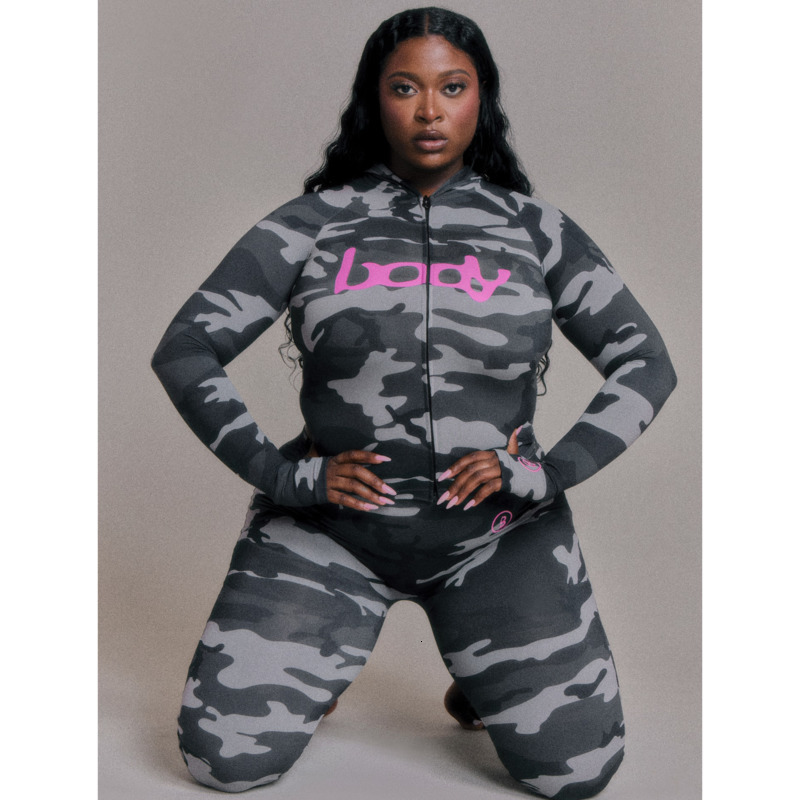 Womens Tracksuits Two Pieces 2026 Spring Autumn New Fashion Versatile Sexy Letter Print Hooded Long Sleeve Cardigan Top And Pants Set 14 Colors - view 7