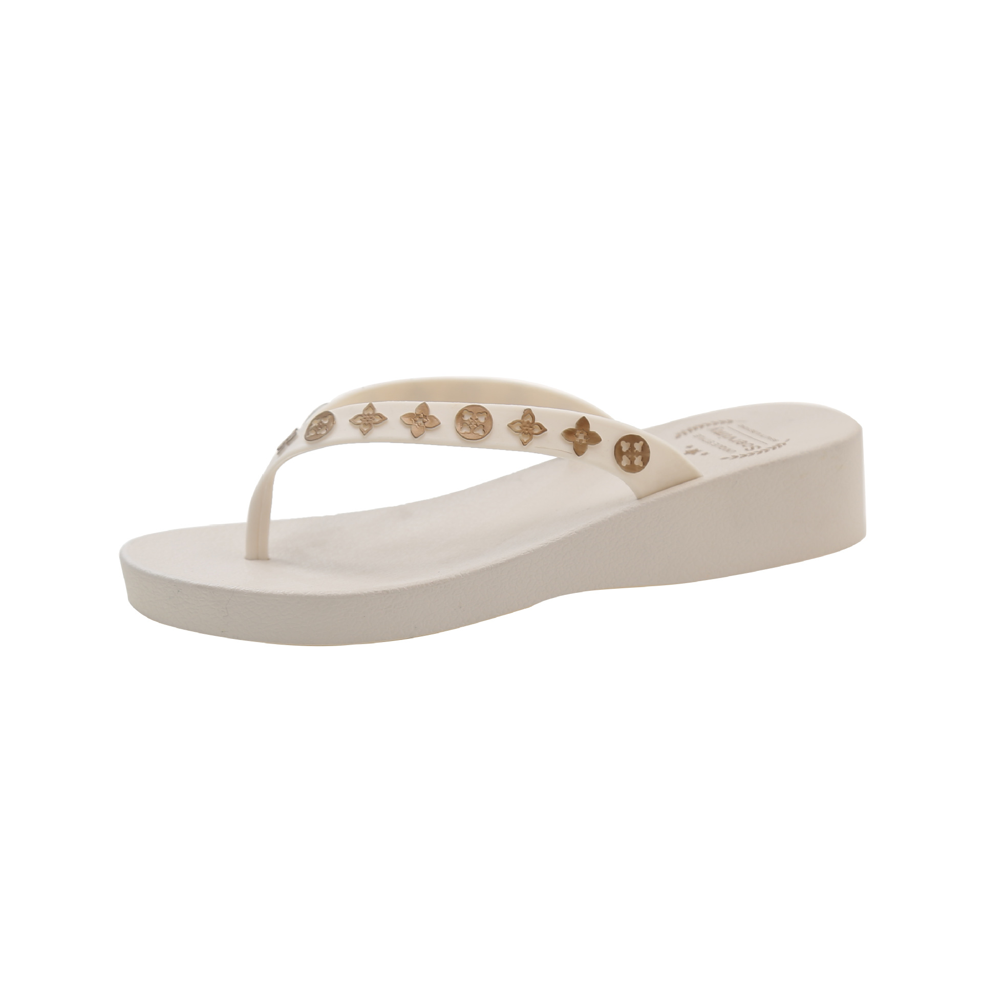 free shipping 2026 Women's Luxury Wedge Flip Flops, Summer Beach Anti-Slip Sandals, Fashion Casual Versatile Thong Slippers