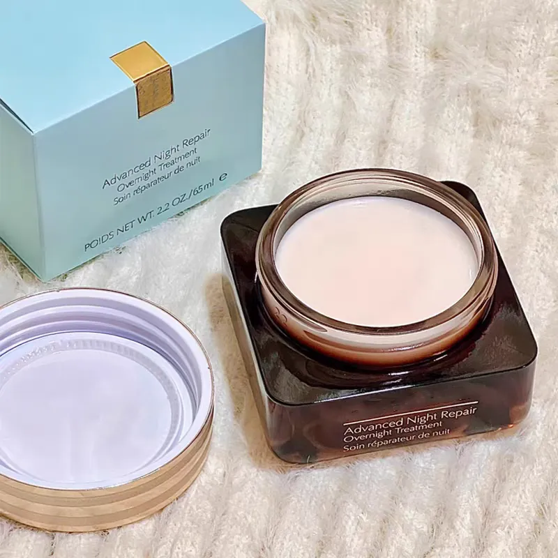 Big Brown Pot Advanced Night Repair Overnight Treatment Essence Cream Film 65ml Moisturizing Repairing Soothing