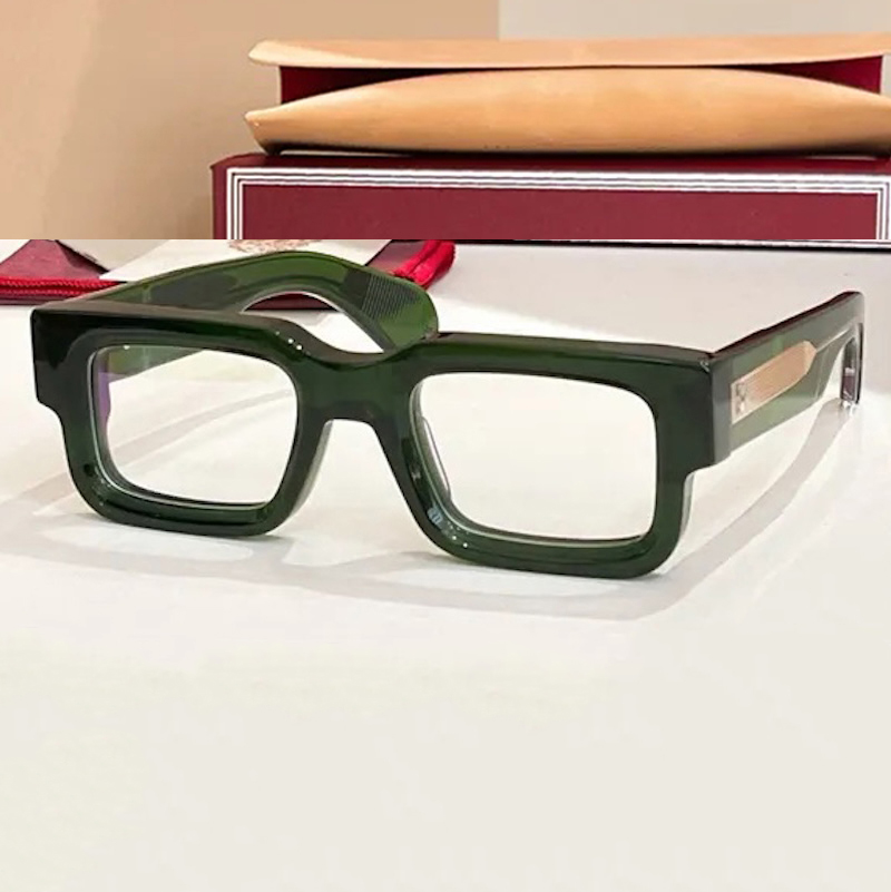 Ascari Acetate Sunglasses Designer Handmade TOP Quality High Square Glasses Thick Retro Vintage Steampunk for Men Women Summer Beach Optical Luxury Br