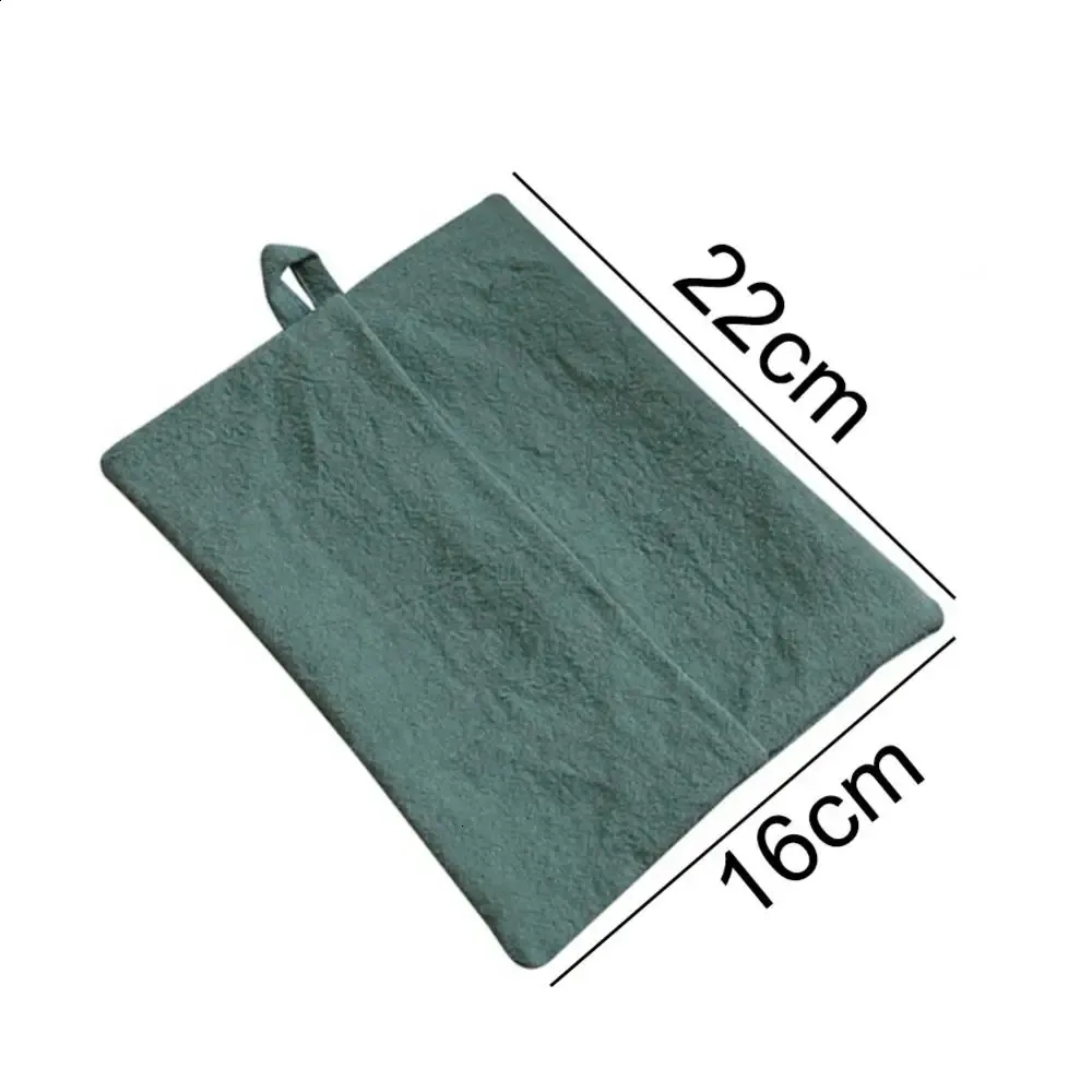 Tissue Box Fabric Bag Style Luxury Checkerboard Woven Pu Leather Napkin Case Living Room Office Desktop Home Decoration Designer Paper Towel Cover