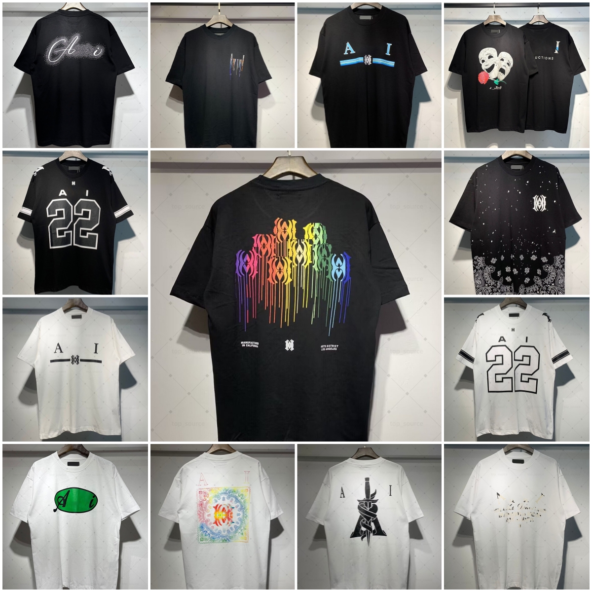 Limited edition designer t-shirt new couple t-shirt street fashion summer shirt splashed ink letter print design couple short sleeved A169