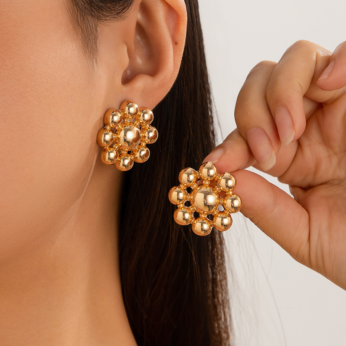 Designer beaded earrings, Instagram-worthy geometric bracelets, personalized multifunctional pendant ball rings - view 5