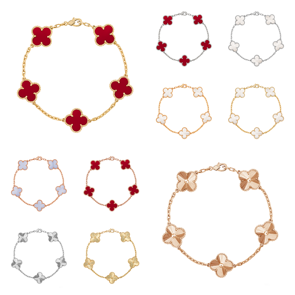 Ins style hot selling lucky clover bracelet, versatile and high-end Beimu bracelet for commuting, the first choice for gift giving.
