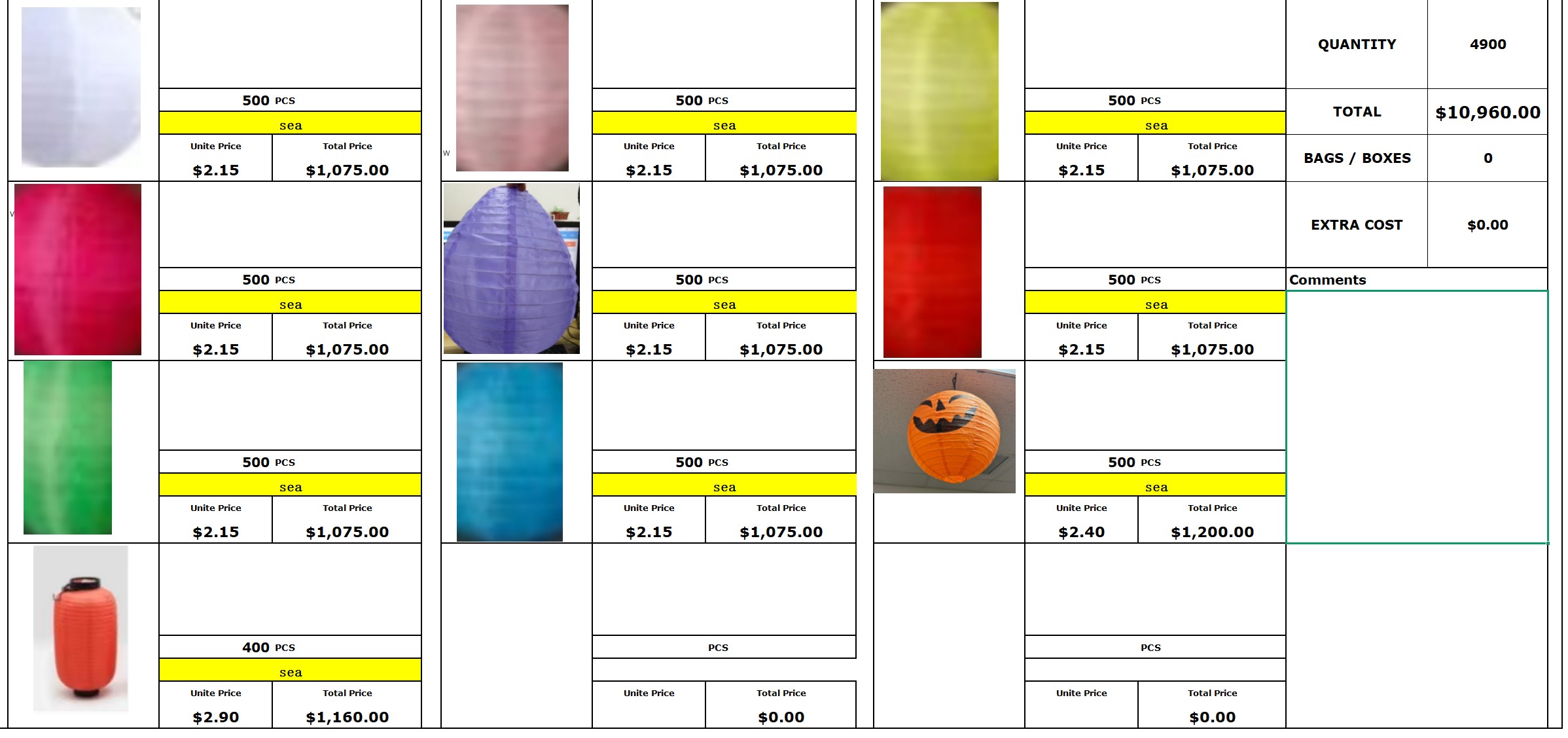 VIP customer payment links, designated orders, customized products