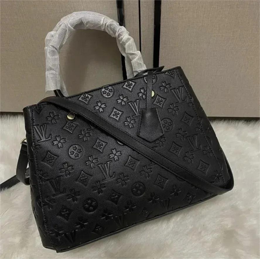designer luxury tote bag M41056 women embossed leather handbag with long strap for crossbody bag shoulder Interior Compartment party louisities purse vittuon