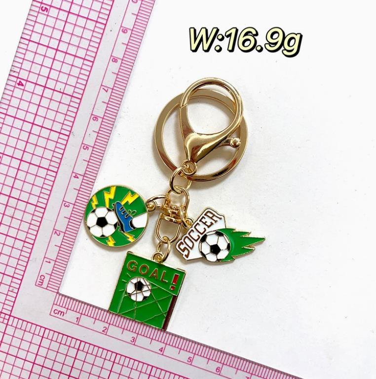 World Cup Soccer Memorabilia Keychain and Car Hanging Accessories in Zinc Alloy for the US Canada and Mexico 26-4.3-6