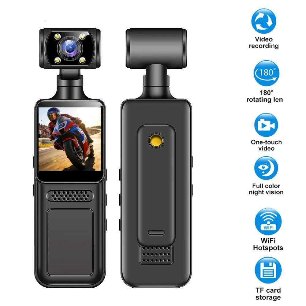 Ultra HD Sports 4K WiFi Action Digital Portable Video Recorder Camera DV Night Vision Police BodyCam Small Camcorder 26H0409