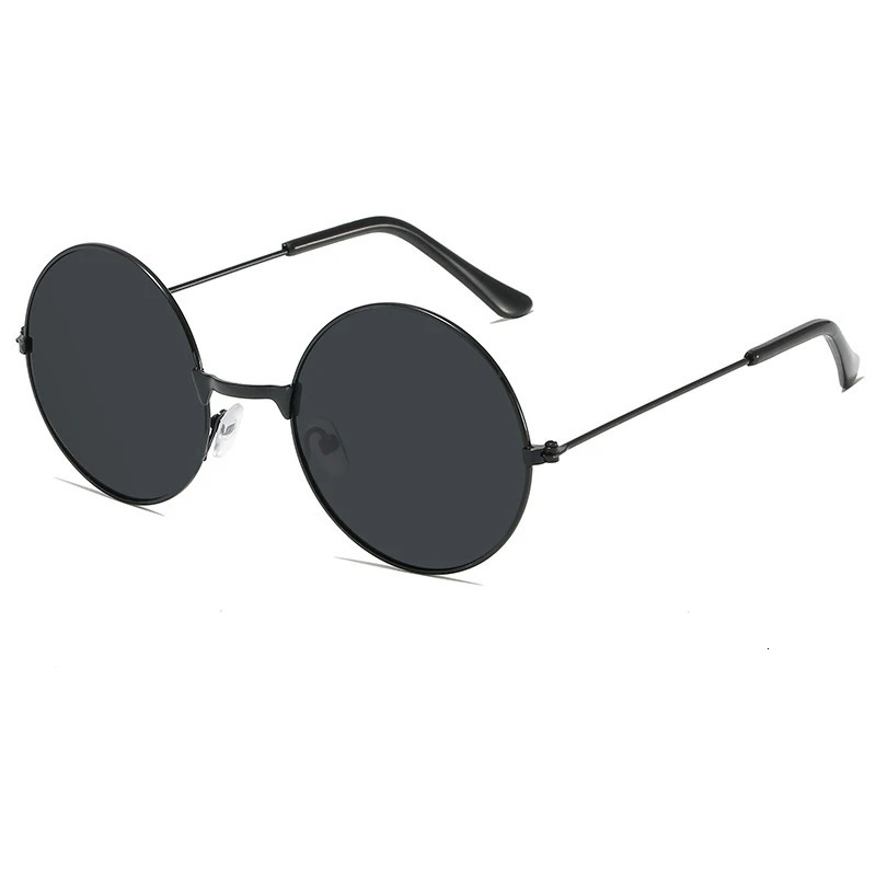 Classic Vintage Round Frame Sunglasses For Men Women n Ocean Red Yellow Metal Circle Sun Glasses Unisex Eyewear 2025 260324