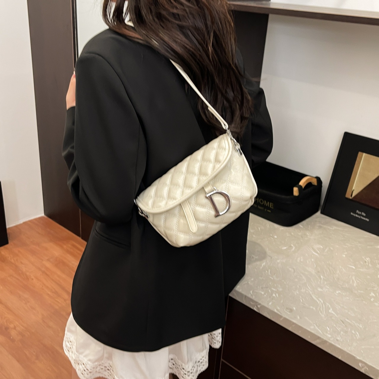 Small Bag Female Free Shipping Summer New Style Designer With Large Capacity Chain Cross Body Female Bag Rhombus Latti