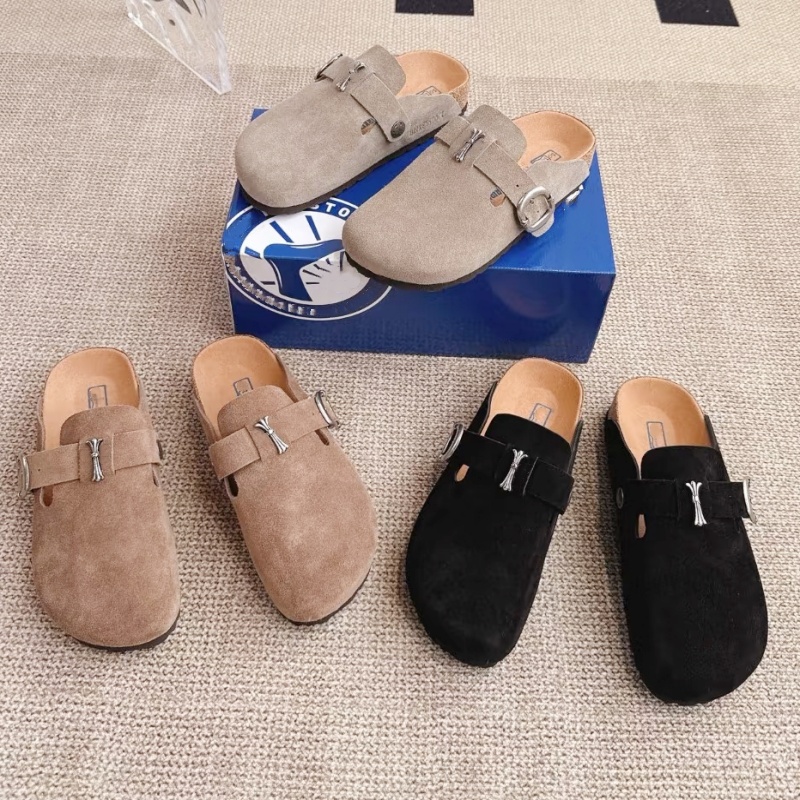 Designer slide Mule Flat slipper Women Man chrome clog Sandal Luxury Casual Sandale wholesale Comfort slider Scuffs sport travel Beach Summer youth Leather shoe 10a