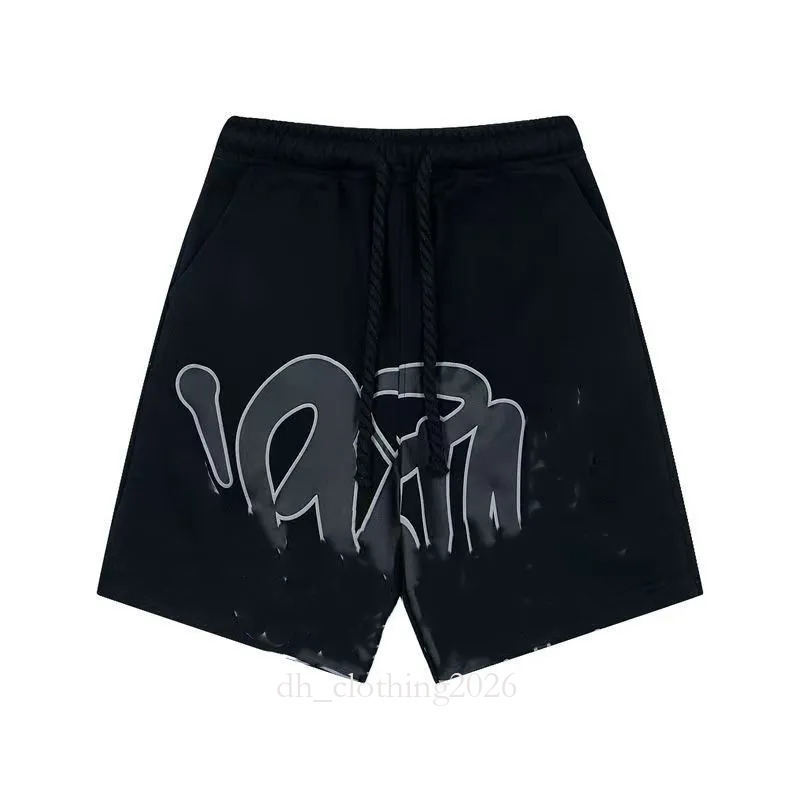 Synaly World Shirt Shorts High Street Foam Letter Printed Short Sleeve Shirt Shorts Pants Suit Men Casual Sports Pant Fashion Casual Sports Tracksuit Vintage A92 5c0
