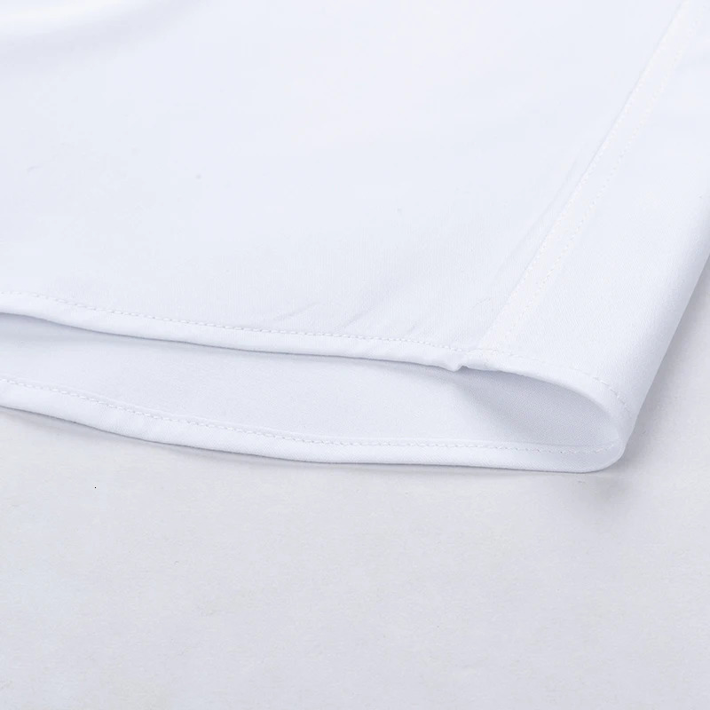 Embroidered French Cufflinks Mens Long-Sleeve Shirt with Collar Pins Big Collar Dress Shirt for Business Formal Wear Gentlema 260408