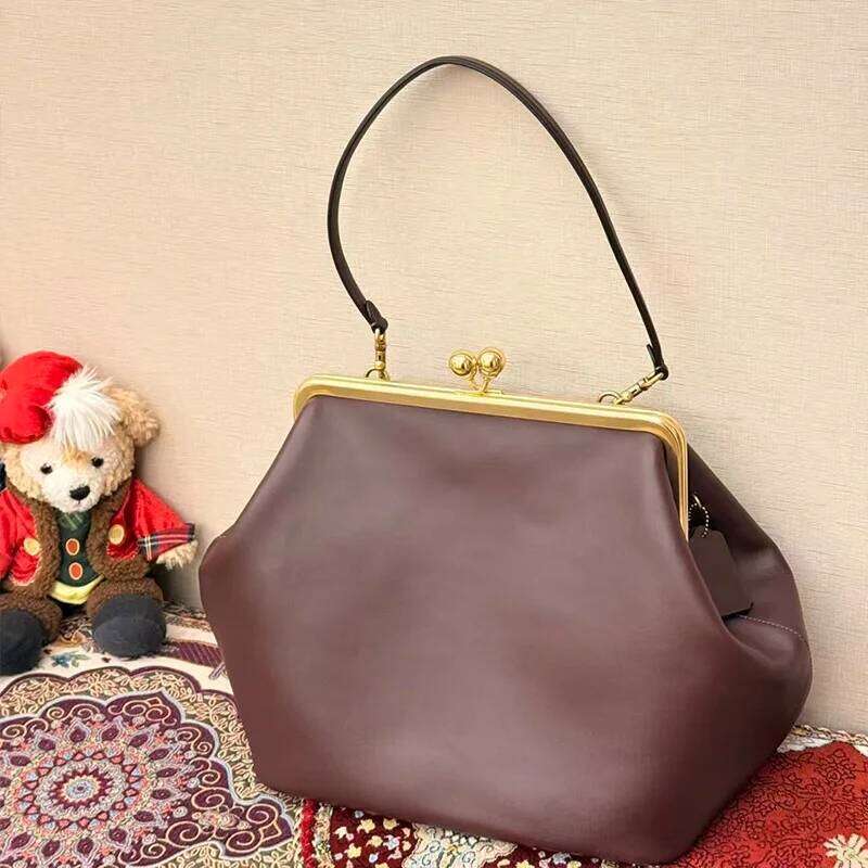 Women's Shoulder Exquisite Irregular Design Seashell Handbag Large Capacity Clip Clutch Elegant Evening Bag Kl928