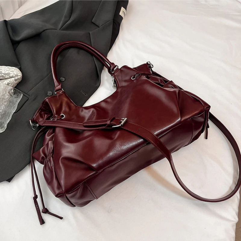 Fashionable n Tote Bag Retro Shoulder Bag Casual Large-capacity Crossbody Bags Light y High-end Womens Bags 260408 - view 6
