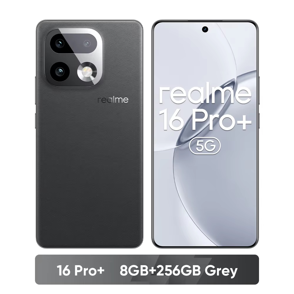 Realme 16 Pro Plus Smartphone NFC Snapdragon 7 Gen 4 Chipset 7000mAh Battery 200MP Camera 6.8" 144Hz