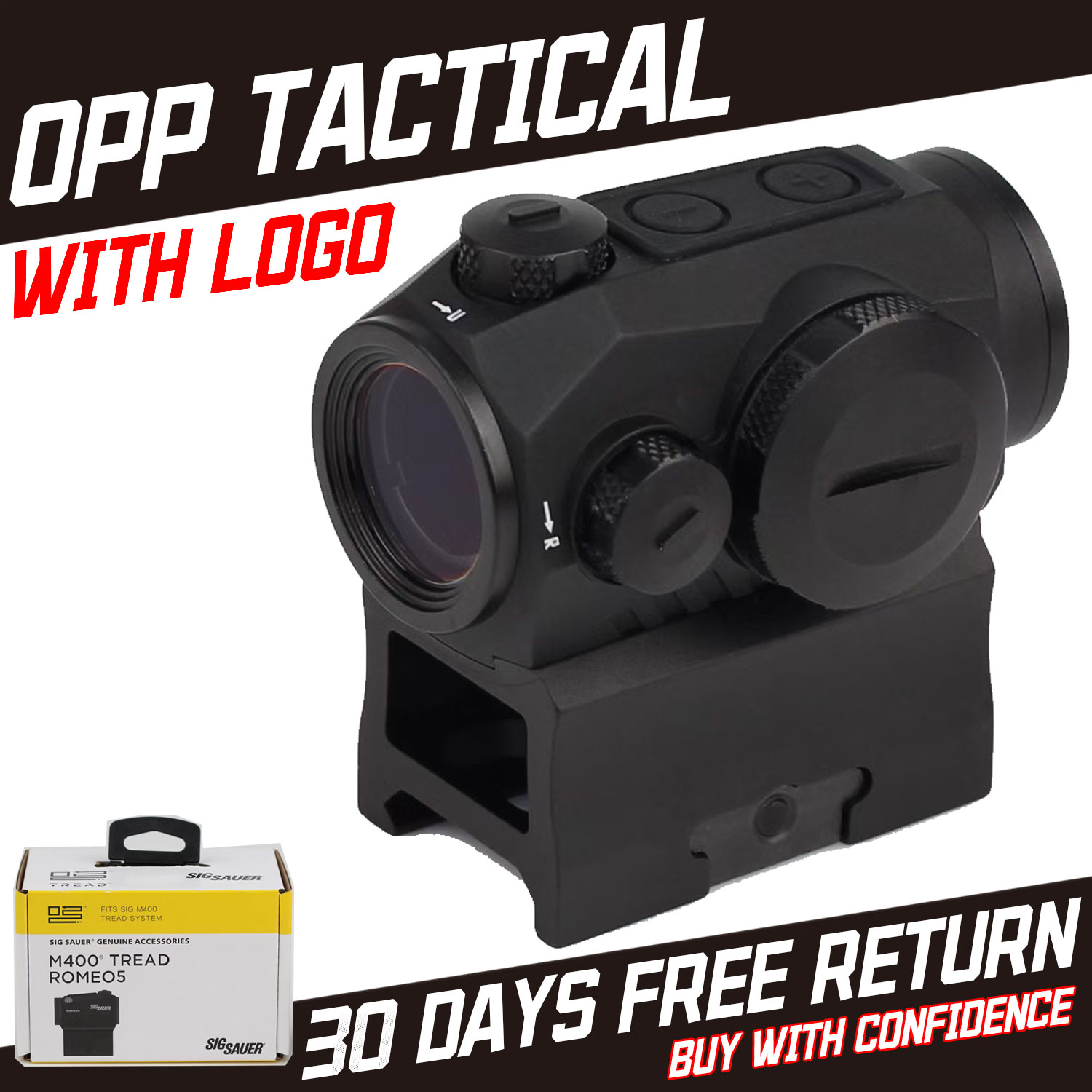 SOR52001 R5 1x20mm Compact 2 MOA Red Dot Sight Scope with Marking | New Package