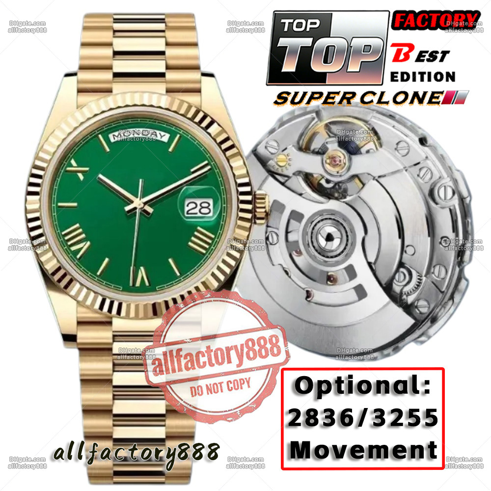 Super Clone Mens Watch Luxury Designer Watches 40MM Automatic Movement 904L Steel Sapphire Waterproof 72 Hours Rower Reserve With Box