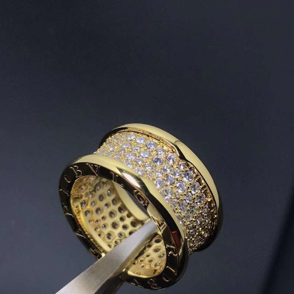 Ring Casual Seiko Small Waist Full Diamond Ring Luxurious Starry Sky Carved Starry Sky With Diamond Designer Ring Jewerly Designer For Women Fashion A