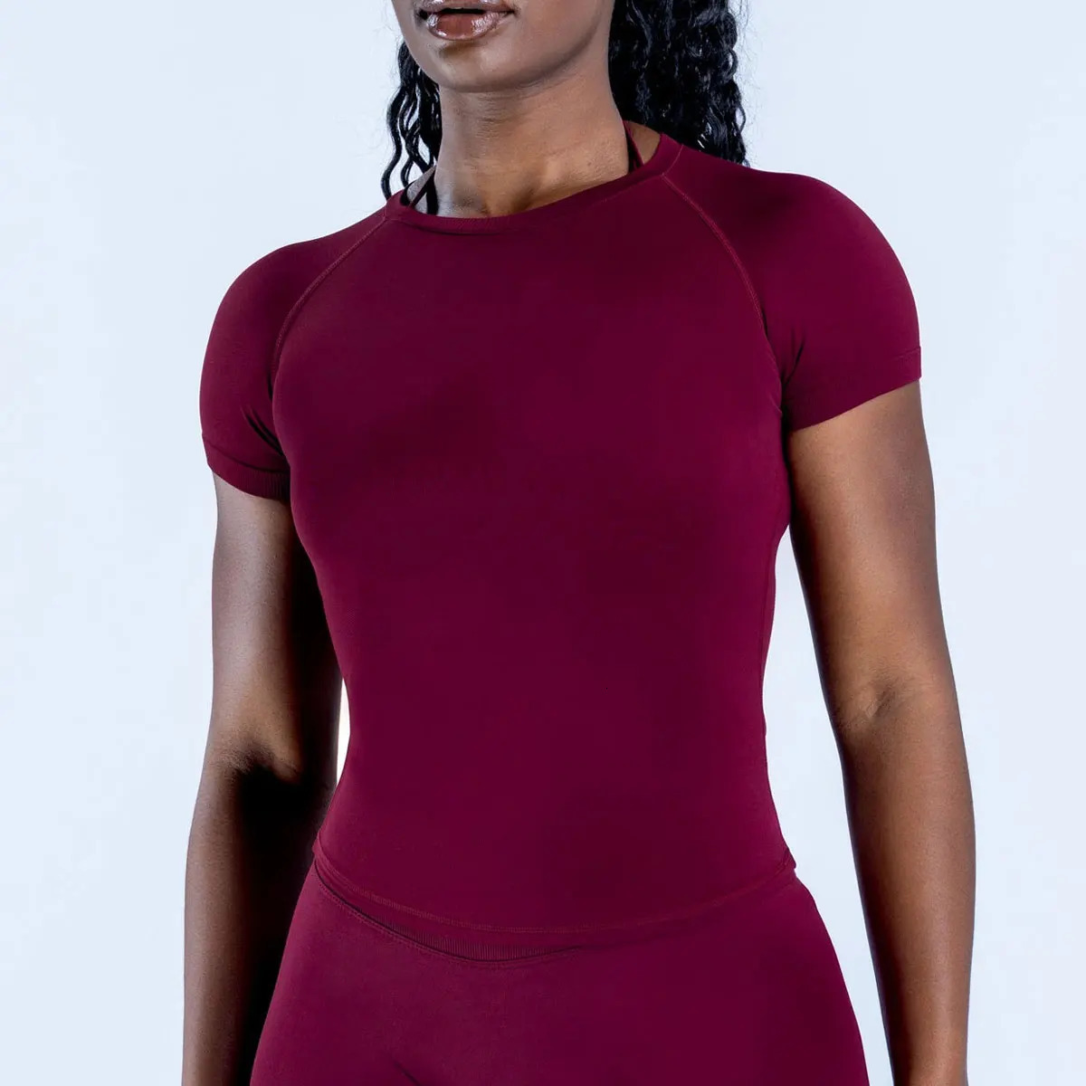 NCLAGEN Impact Short Sleeve Top Women GYM Clothes Seamless workout t shirts Fitness Quick Dry Running tee Yoga Pilates shirt 260409