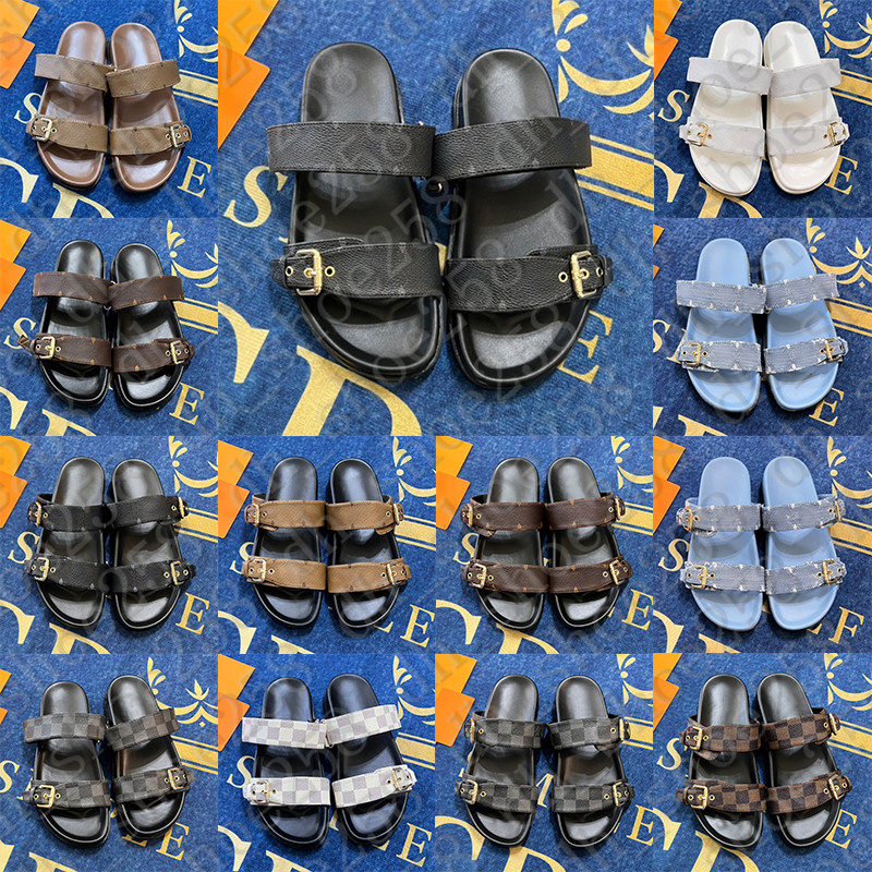 Free Shipping Designer sandals slides lvs clogs heels slippers sliders clog shoes for mens d h gate womens sandal sandles platform sandale Flip Flops discount