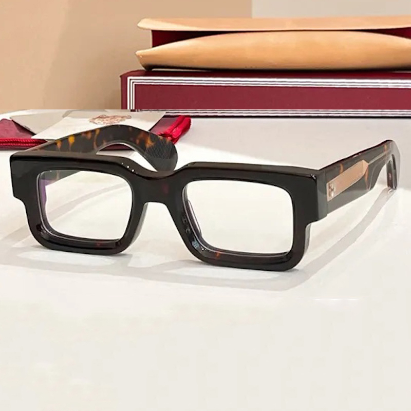 Ascari Acetate Sunglasses Designer Handmade TOP Quality High Square Glasses Thick Retro Vintage Steampunk for Men Women Summer Beach Optical Luxury Br