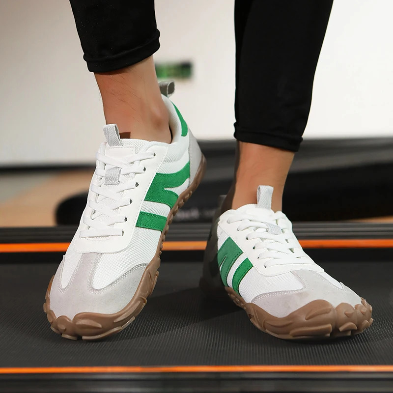 2026 Wide Toe Barefoot Shoes Mens Womens Zero Drop Minimalist Sneakers Retro Outdoor Non Slip Walking Shoes Casual Sneaker 260409
