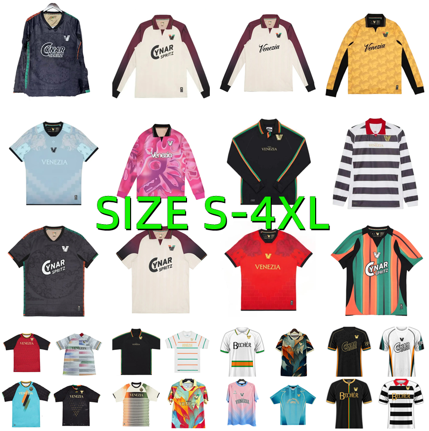 23 24 25 26 VenEzia FC Soccer Jerseys 2024 2025 2026 ZAMPANO YEBOAH Venice Home away DUNCAN BUSIO ORISTANIO Football Shirts 3rd Adukt Kids Kit Uniforms long sleeves