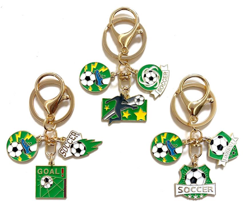 World Cup Soccer Memorabilia Keychain and Car Hanging Accessories in Zinc Alloy for the US Canada and Mexico 26-4.3-6
