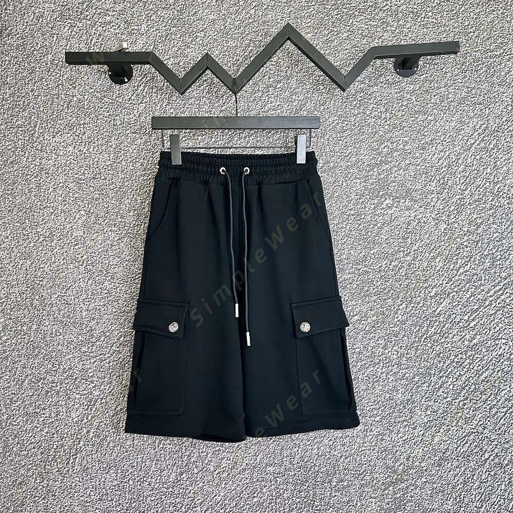 Chromelyshearts Men's Casual Loose Street Heavy High Quality Fashionable Pant Chromelys The Heart Shorts 5ed