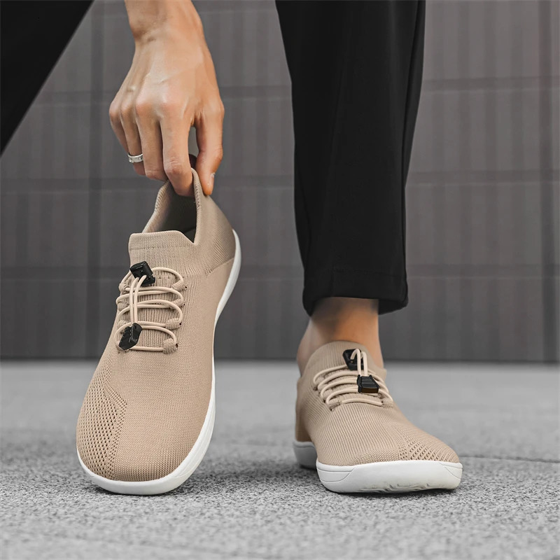 Oiaano Wide Toe Barefoot Men Shoes Unisex Women Casual Sneakers Slip On Ultra Light Breathable Soft Bottom Zero Drop Outdoor 260409