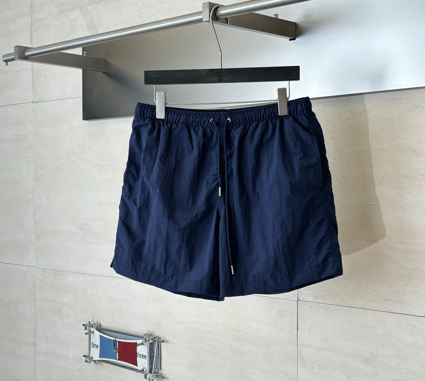 Men's Plus Size Shorts with cotton printing and embroidery,Triangle iron 100% replica of European sizeCotton shorts 243tg