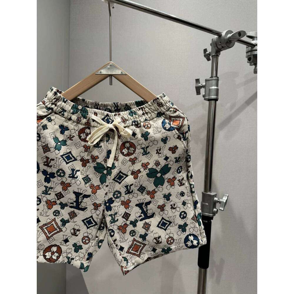 Summer New Men's Short Casual Beachwear Couple's Designer Fashion Popular Print Fashionable Three-Quarter Length Pants Youth Active Style