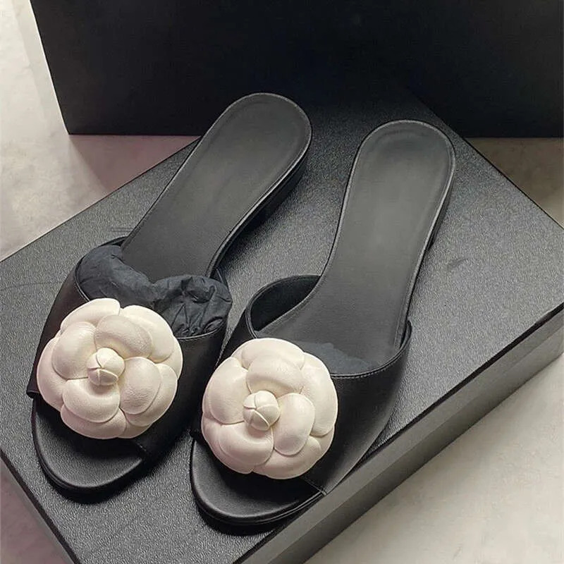 Slippers Summer Shoes for Women white flower Elegant Sandals Comfortable High Heel Wedges Shoes Sandals Daily Outfit