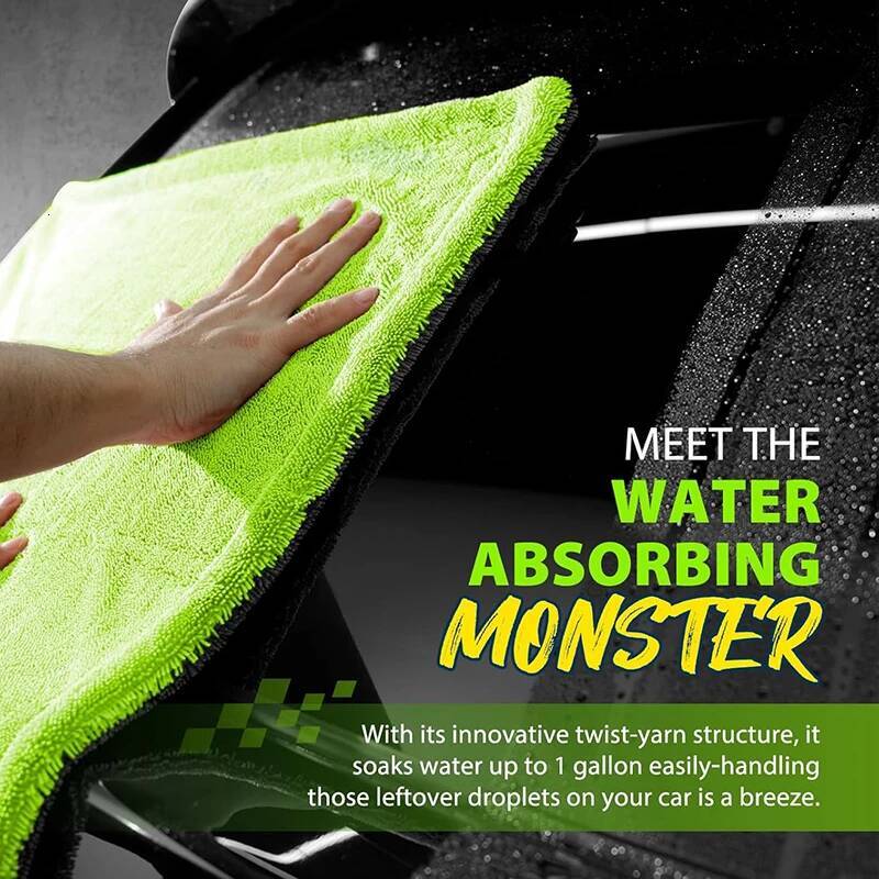 1400GSM Ultra-Thick Drying for Car/Motorcycle Oversized 60x120cm Cleaning Cloth Soft High Absorbent Car Detailing Towel ddmythur