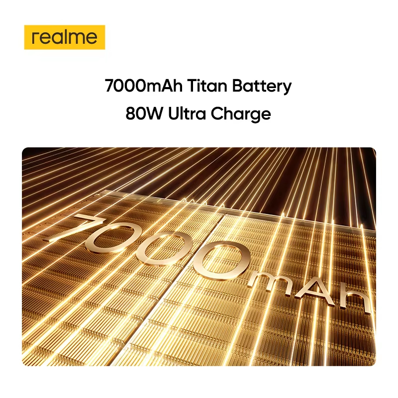 Realme 16 Pro Plus Smartphone NFC Snapdragon 7 Gen 4 Chipset 7000mAh Battery 200MP Camera 6.8" 144Hz