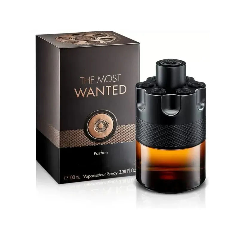 100ML For Azzaro The Most Wanted Parfum Charm Eau De Parfum Intense Spicy Woody Seductive Fragrance Date Lasting Wear Perfume